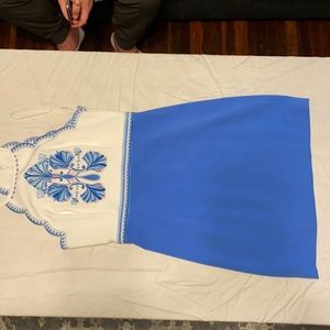 Lilly Pulitzer halter embroidered dress